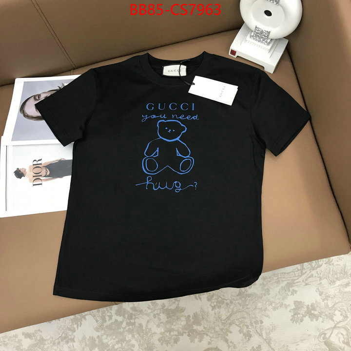 Clothing-Gucci high quality 1:1 replica ID: CS7963 $: 85USD