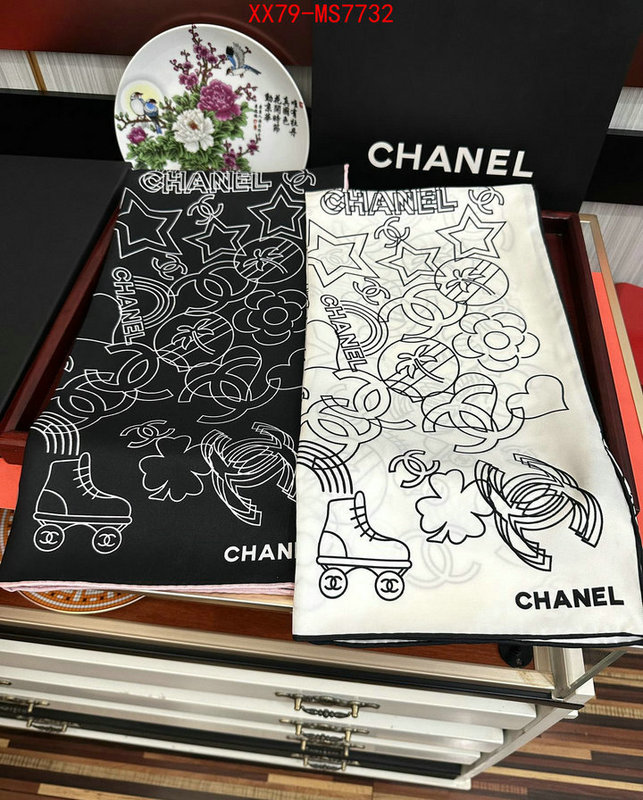 Scarf-Chanel what's the best place to buy replica ID: MS7732 $: 79USD