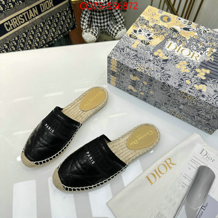Women Shoes-Dior designer replica ID: SS6872 $: 75USD