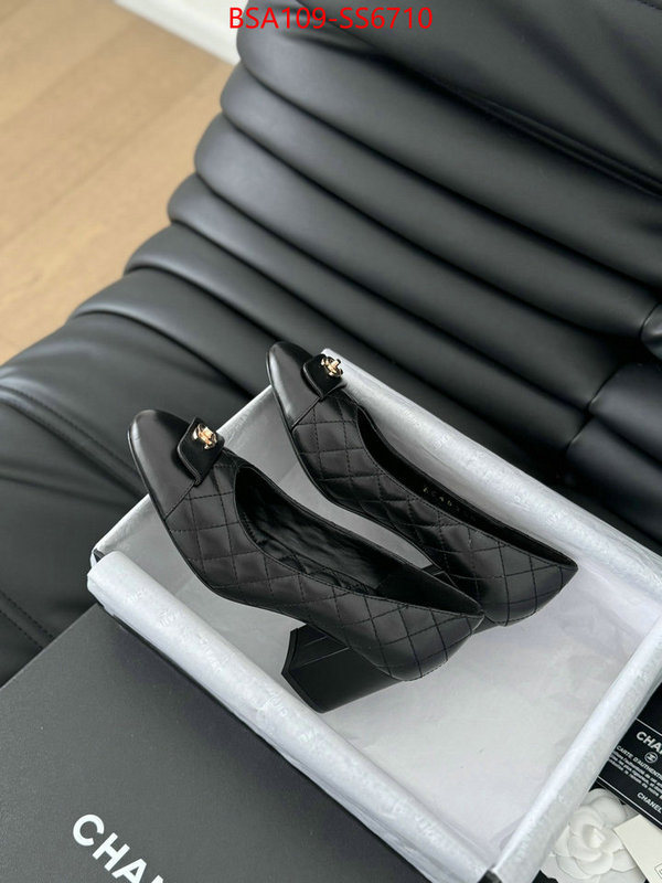 Women Shoes-Chanel fake high quality ID: SS6710 $: 109USD