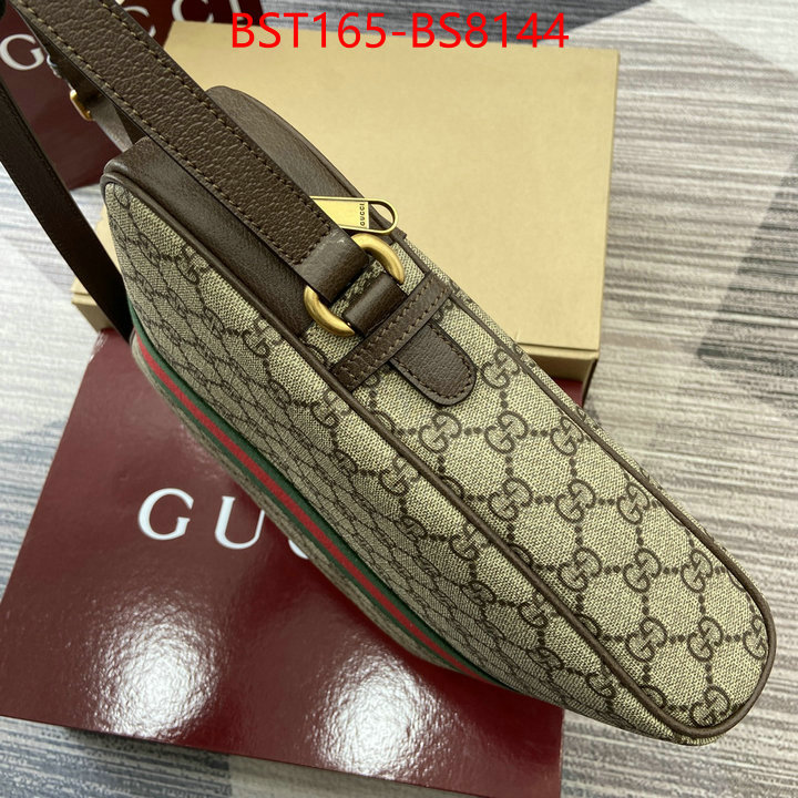 Gucci Bags(TOP)-Crossbody- where to buy high quality ID: BS8144 $: 165USD,
