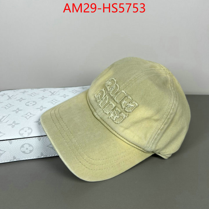 Cap(Hat)-Miu Miu can you buy knockoff ID: HS5753 $: 29USD