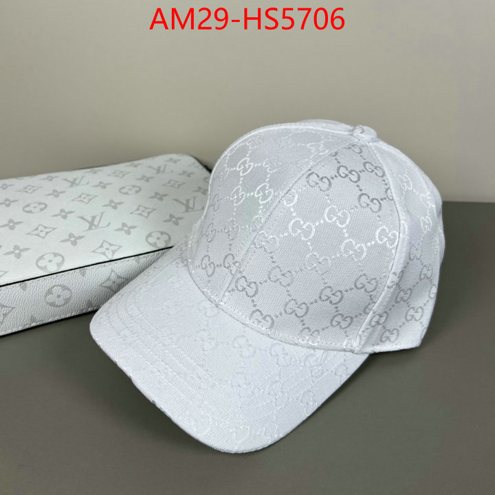 Cap(Hat)-Gucci wholesale sale ID: HS5706 $: 29USD