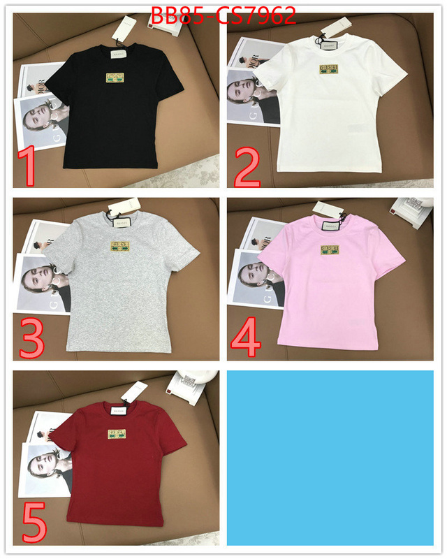 Clothing-Gucci the best quality replica ID: CS7962 $: 85USD