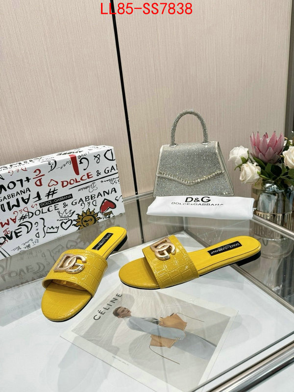 Women Shoes-DG customize the best replica ID: SS7838 $: 85USD