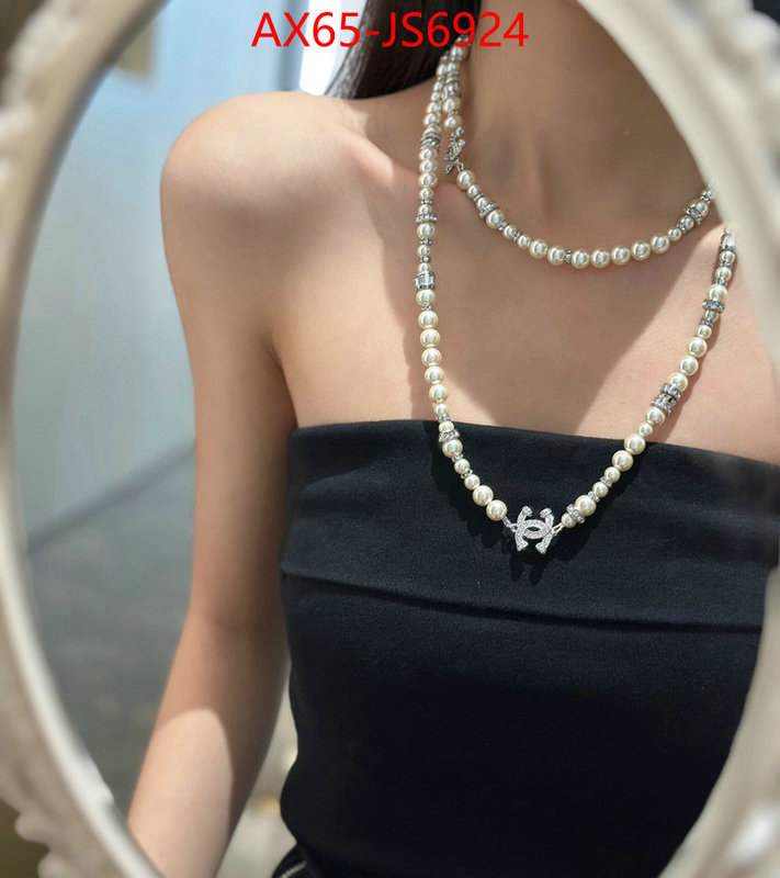 Jewelry-Chanel buy best quality replica ID: JS6924 $: 65USD