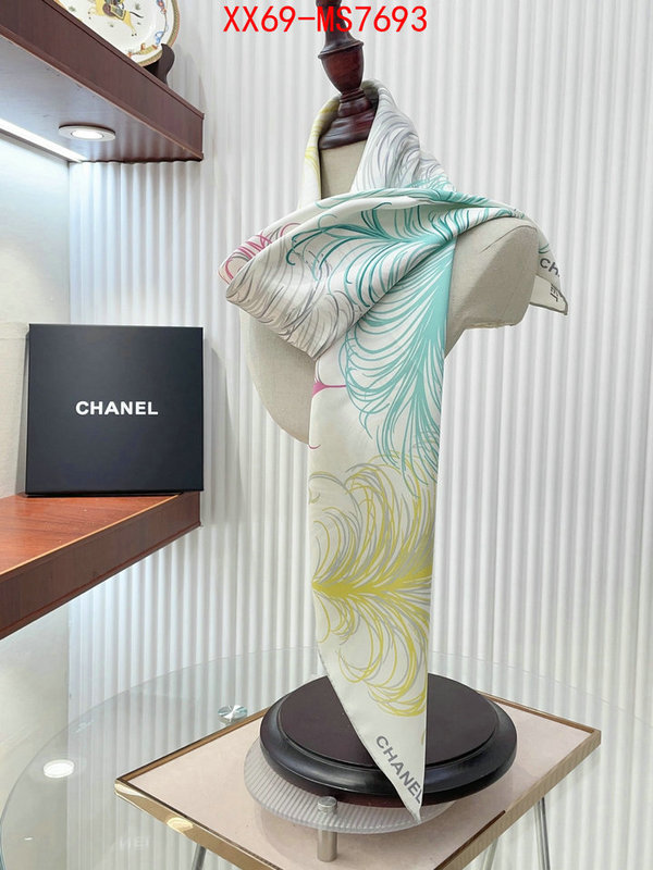Scarf-Chanel replica designer ID: MS7693 $: 69USD