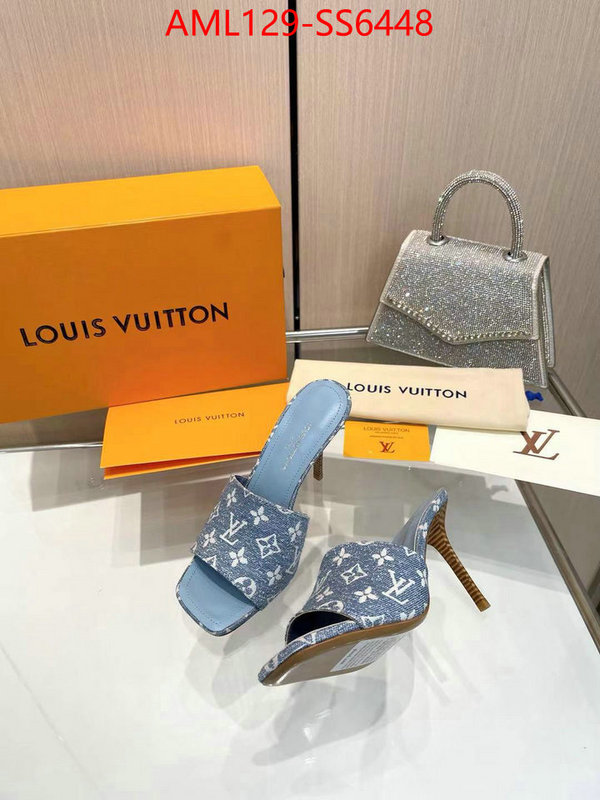 Women Shoes-LV aaaaa quality replica ID: SS6448 $: 129USD