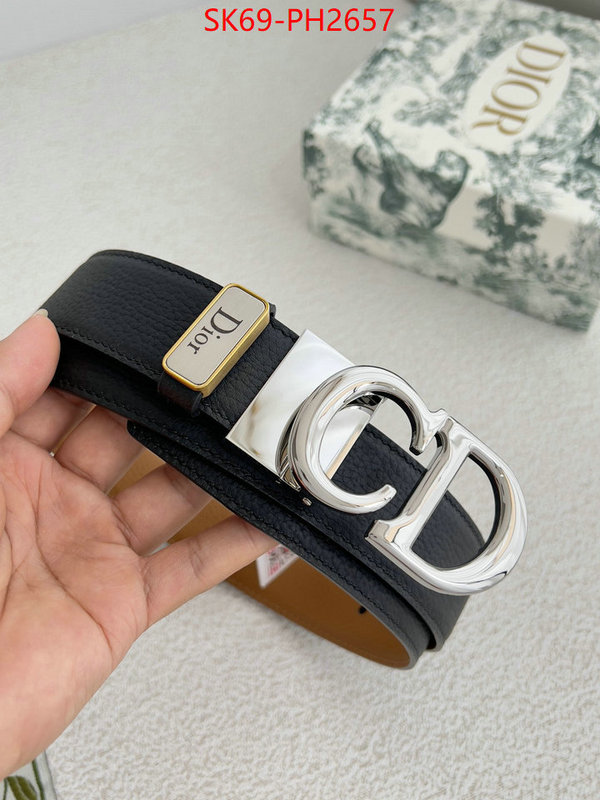 Belts-Dior buy cheap ID: PH2657 $: 69USD