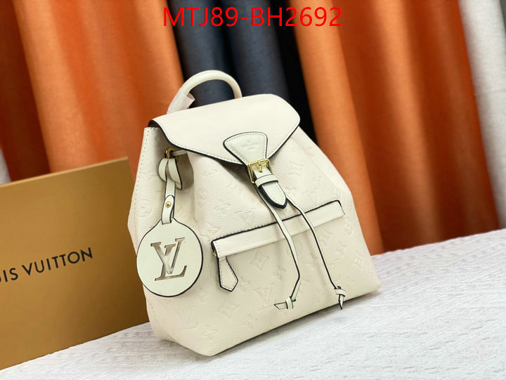 LV Bags(4A)-Backpack- the best affordable ID: BH2692 $: 89USD,
