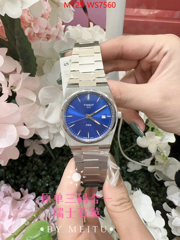 Watch(4A)-Tissot every designer ID: WS7560 $: 125USD-shoes yupoo Watch(4A)-Tissot every designer ID: WS7560 $: 125USD