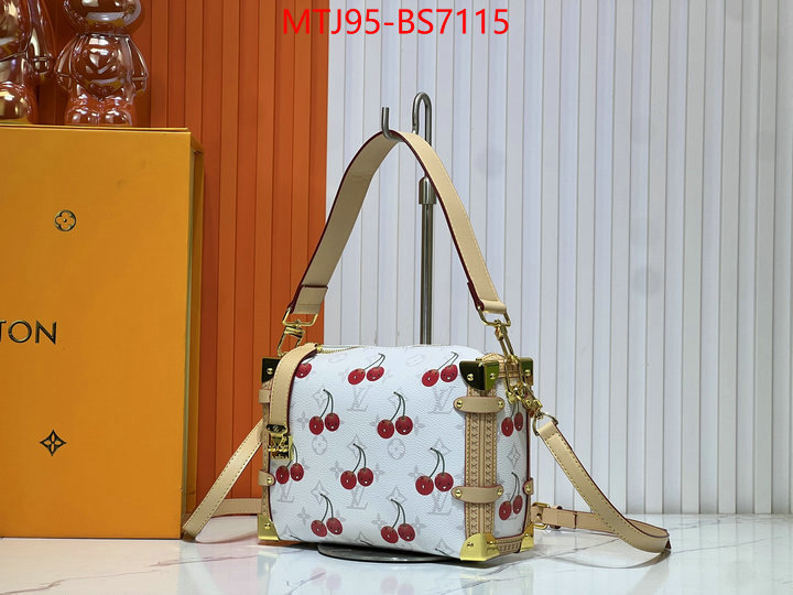 LV Bags(4A)-Petite Malle- best replica new style ID: BS7115 $: 95USD,