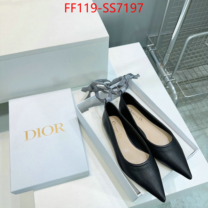 Women Shoes-Dior shop cheap high quality 1:1 replica ID: SS7197 $: 119USD