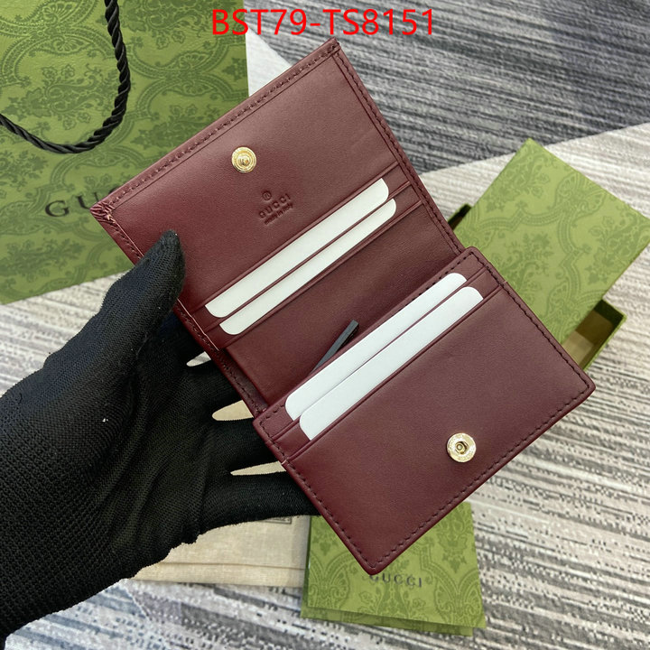 Gucci Bags(TOP)-Wallet- we curate the best ID: TS8151 $: 79USD,