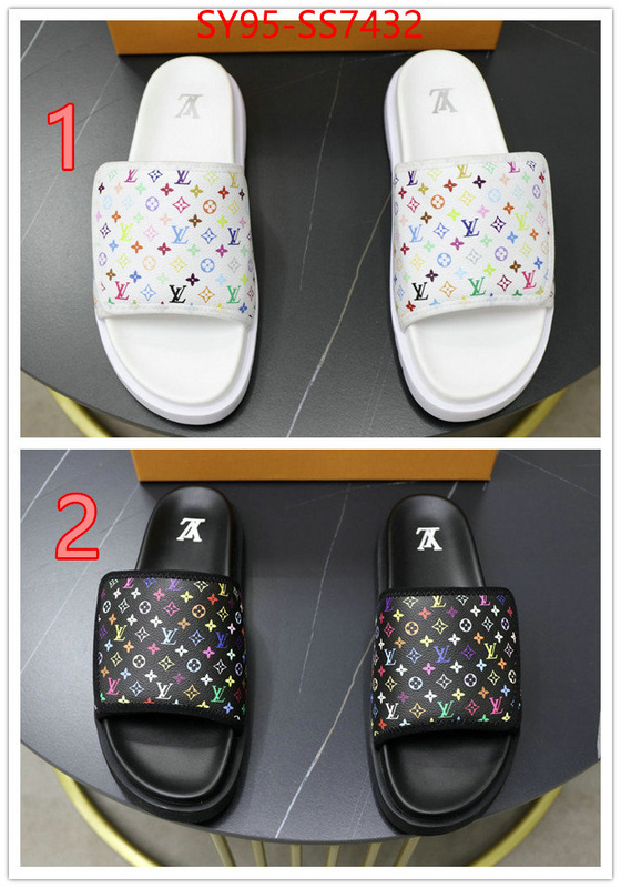 Men Shoes-LV aaaaa class replica ID: SS7432 $: 95USD