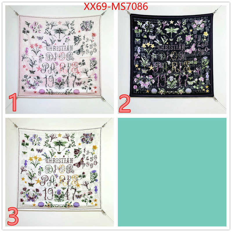 Scarf-Dior buying replica ID: MS7086 $: 69USD