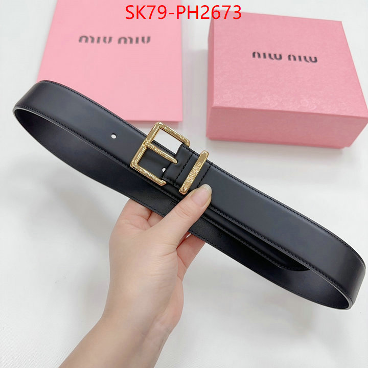Belts-MIU MIU buy the best replica ID: PH2673 $: 75USD