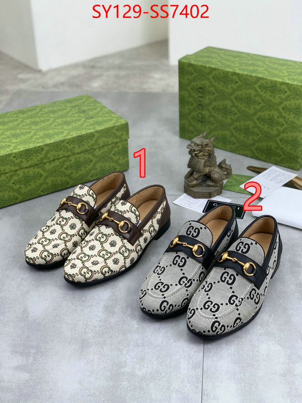 Men Shoes-Gucci high quality replica ID: SS7402 $: 129USD