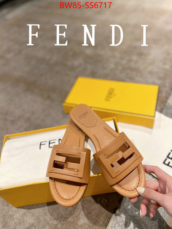 Women Shoes-Fendi high quality 1:1 replica ID: SS6717 $: 85USD