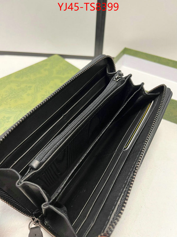 Gucci Bags(4A)-Wallet- what's the best place to buy replica ID: TS8399 $: 45USD,