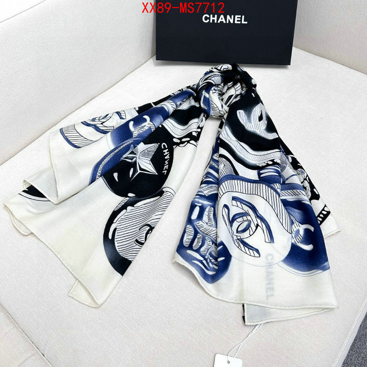 Scarf-Chanel what's the best to buy replica ID: MS7712 $: 89USD