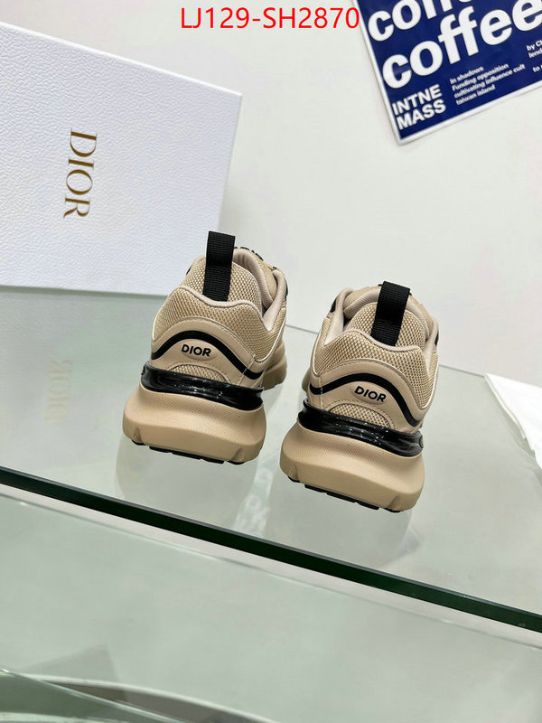 Men shoes-Dior outlet 1:1 replica ID: SH2870 $: 129USD