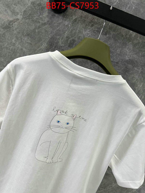 Clothing-Gucci cheap online best designer ID: CS7953 $: 75USD