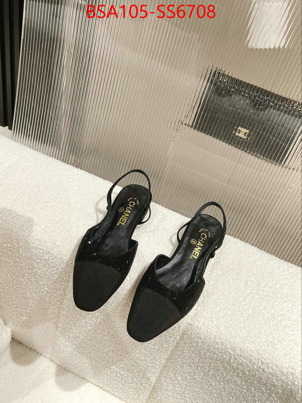 Women Shoes-Chanel replica aaaaa+ designer ID: SS6708 $: 105USD