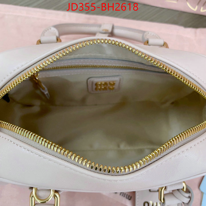 Miu Miu Bags(TOP)-Handbag- where could you find a great quality designer ID: BH2618 $: 355USD,