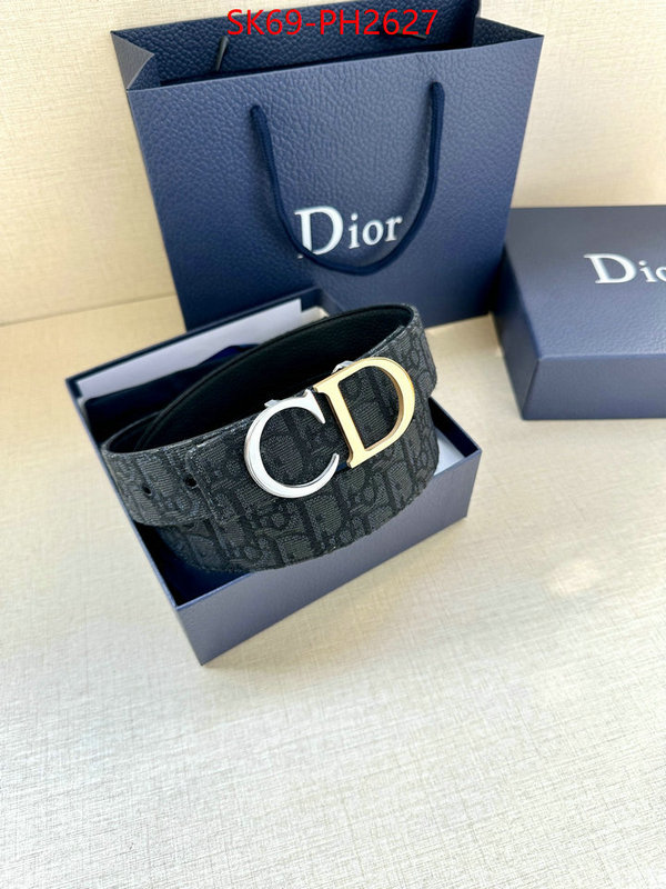 Belts-Dior quality replica ID: PH2627 $: 69USD