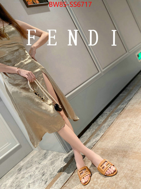 Women Shoes-Fendi high quality 1:1 replica ID: SS6717 $: 85USD