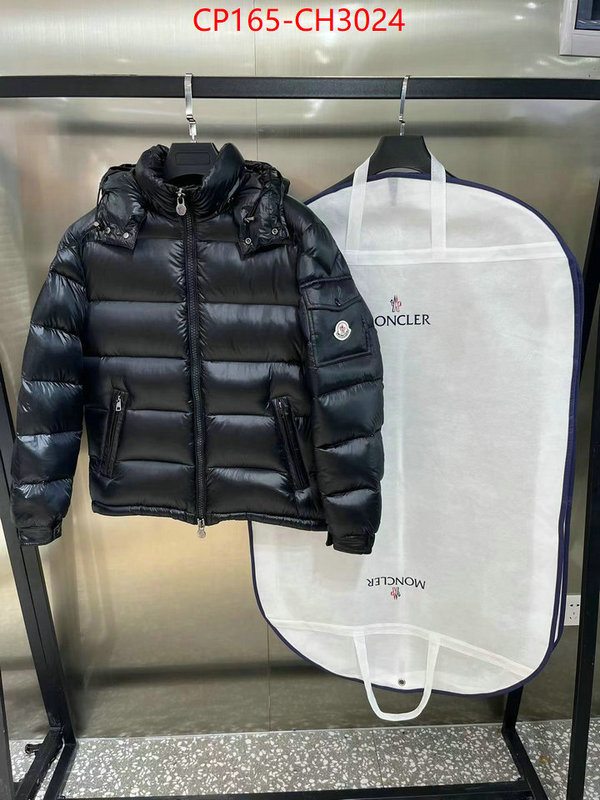 Down jacket Men-Moncler best luxury replica Code: CH3024 $: 165USD