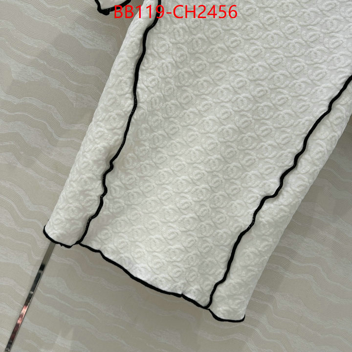 Clothing-Chanel outlet 1:1 replica ID: CH2456 $: 119USD
