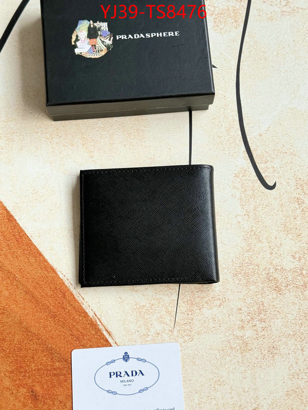 Prada Bags(4A)-Wallet found replica ID: TS8476 $: 39USD,
