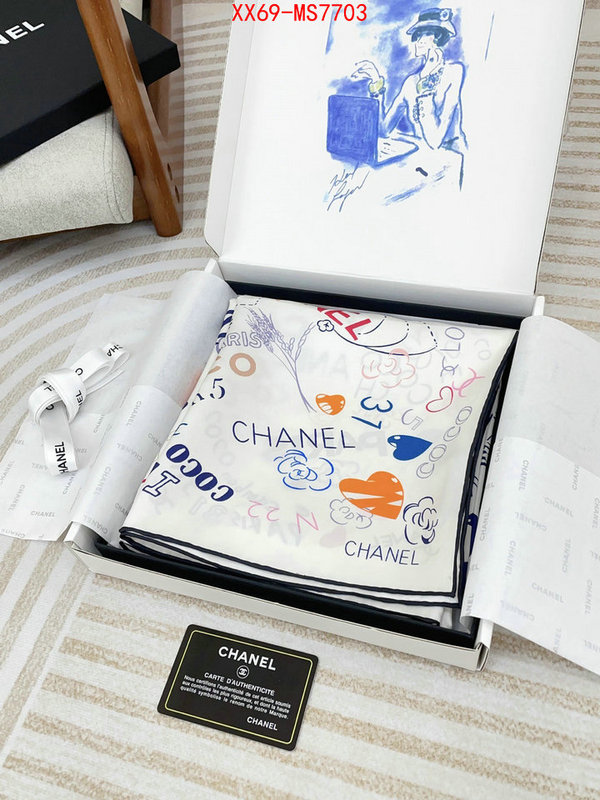 Scarf-Chanel 7 star quality designer replica ID: MS7703 $: 69USD