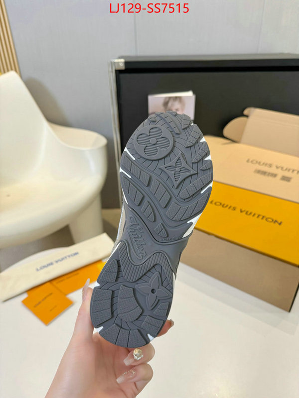 Men Shoes-LV high quality replica ID: SS7515 $: 129USD