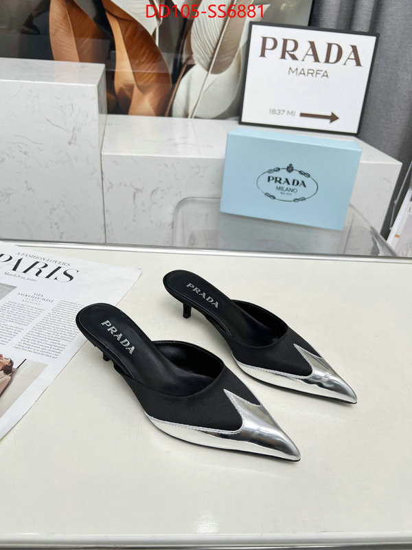 Women Shoes-Prada where can you buy a replica ID: SS6881 $: 105USD