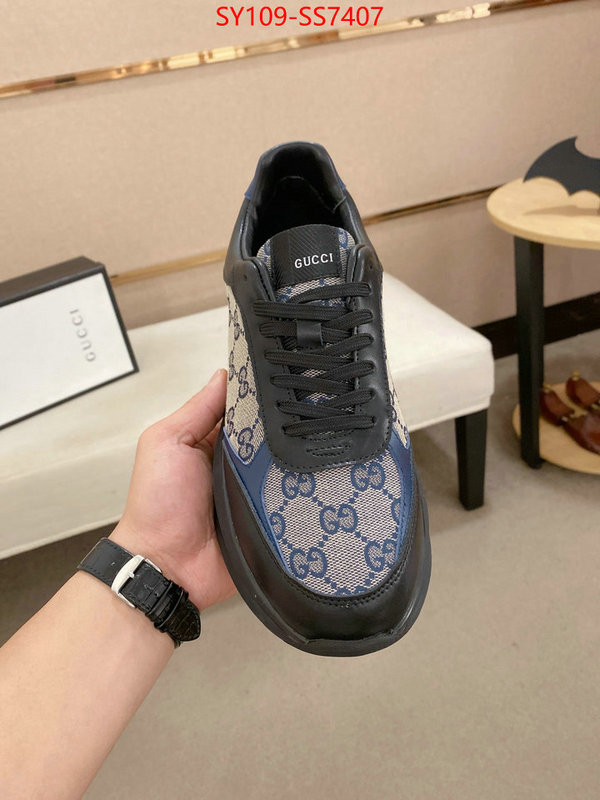Men Shoes-Gucci top grade ID: SS7407 $: 109USD