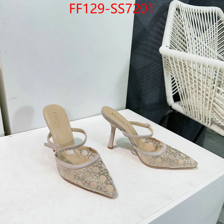 Women Shoes-Dior replica aaaaa+ designer ID: SS7201 $: 129USD