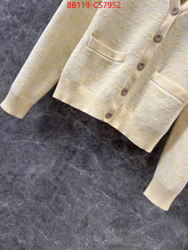 Clothing-Gucci buying replica ID: CS7952 $: 119USD
