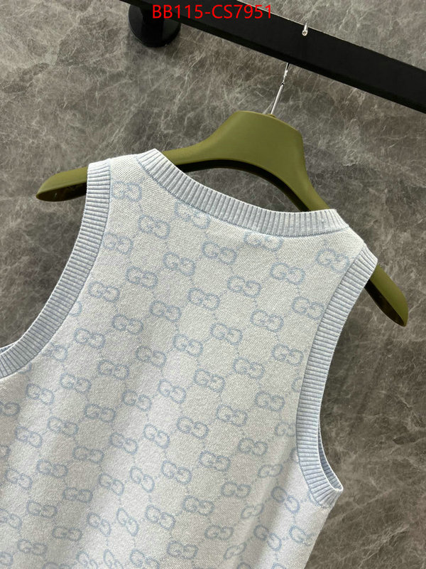 Clothing-Gucci high quality customize ID: CS7951 $: 115USD