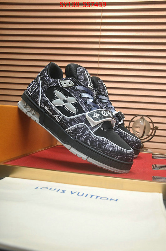 Men Shoes-LV fake high quality ID: SS7439 $: 139USD