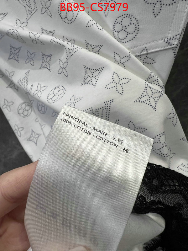 Clothing-LV where quality designer replica ID: CS7979 $: 95USD