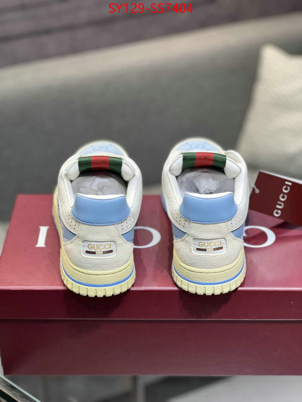 Men Shoes-Gucci what's the best to buy replica ID: SS7404 $: 129USD