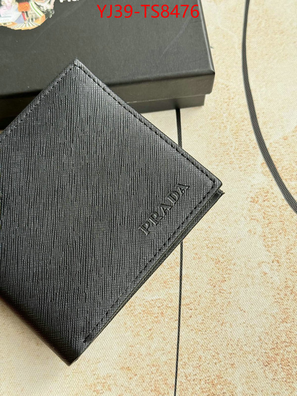 Prada Bags(4A)-Wallet found replica ID: TS8476 $: 39USD,