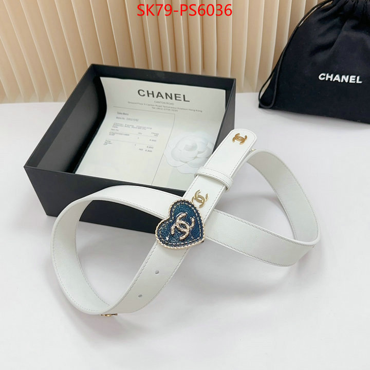 Belts-Chanel aaaaa+ replica designer ID: PS6036 $: 79USD
