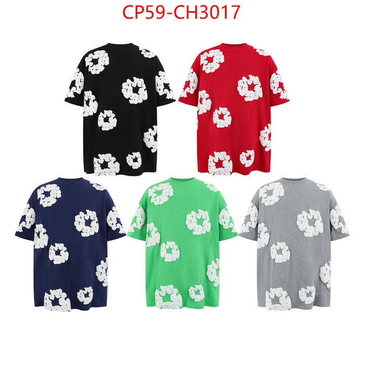 Clothing-DENIM TEARS replica for cheap ID: CH3017 $: 59USD