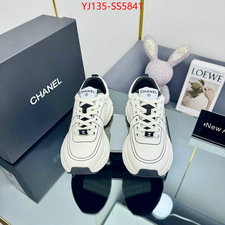 Men shoes-Chanel high quality perfect ID: SS5841 $: 135USD