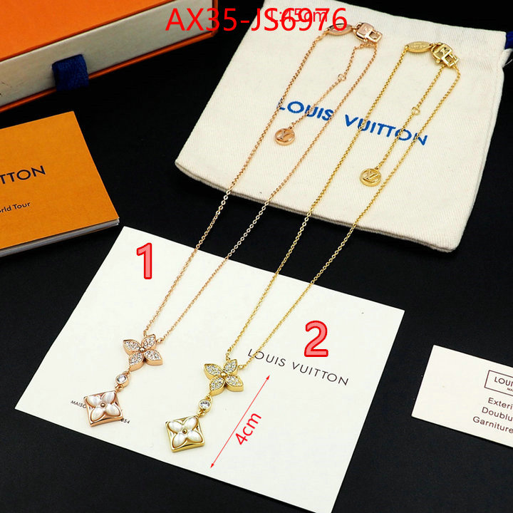 Jewelry-LV buy aaaaa cheap ID: JS6976 $: 35USD