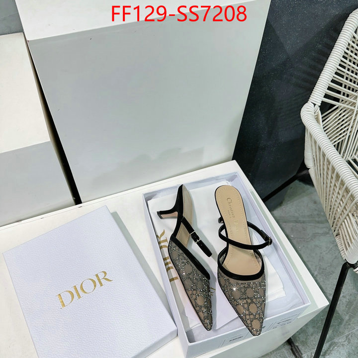 Women Shoes-Dior best luxury replica ID: SS7208 $: 129USD